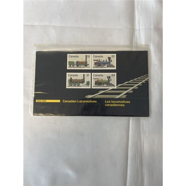 1836-1860 CANADIAN LOCOMOTIVES SEALED STAMPS