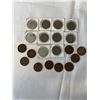 Image 1 : ASSORTED LARGE CENTS AND COINS