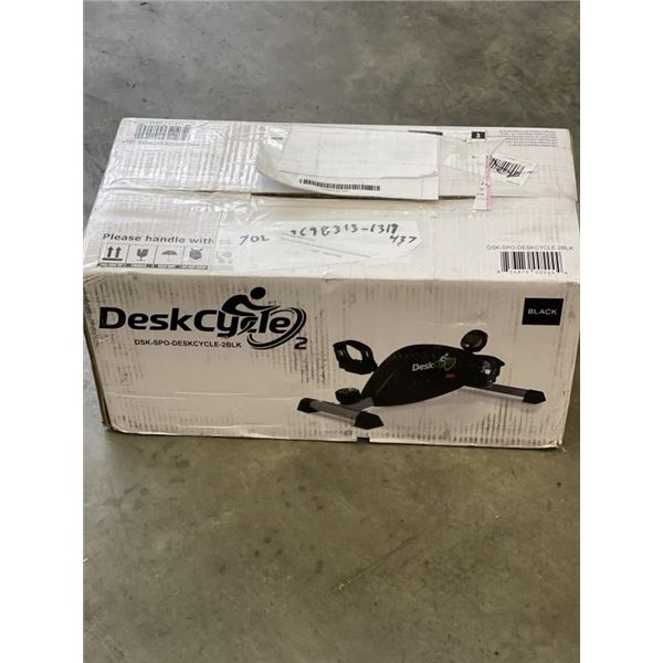 AS NEW DESKCYCLE UNDERDESK ELLIPTICAL