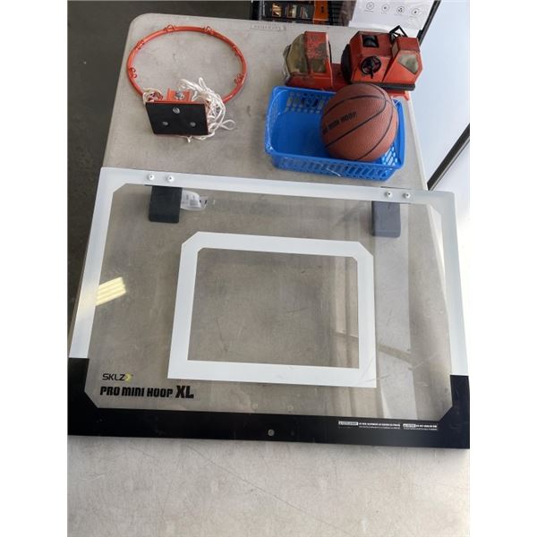 VINTAGE TONKA TRUCK AND KIDS HANGING BASKET HOOP