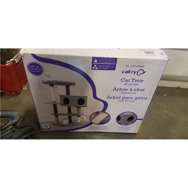 CAT TRY CAT TREE ALL-IN-ONE 4 FT TALL