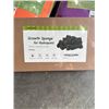Image 4 : 14 NEW 10 GALLON PLANT GROW BAGS, 7 COLORS, AND NEW PACK OF 50 HYDROPONIC GROWTH SPONGES