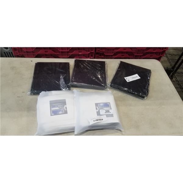 2 NEW UNIVERSAL SEAL KITS FOR AIR CONDITIONER / DRYER/ VENT KITS WITH ADHESIVE FASTENER AND 3 NEW DI