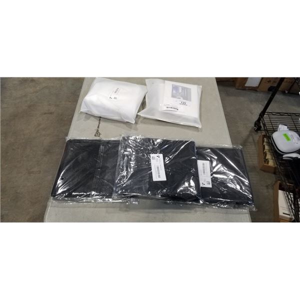 2 NEW UNIVERSAL SEAL KITS FOR AIR CONDITIONER / DRYER/ VENT KITS WITH ADHESIVE FASTENER AND 3 NEW DI