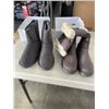 Image 1 : 2 NEW PAIRS OF WOMENS SIZE 6.5 BOOTS