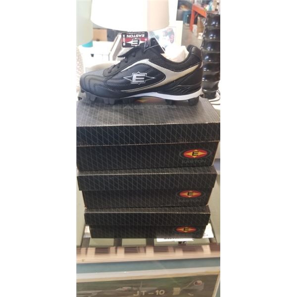 3 EASTON SIZE 6 KIDS CLEATS