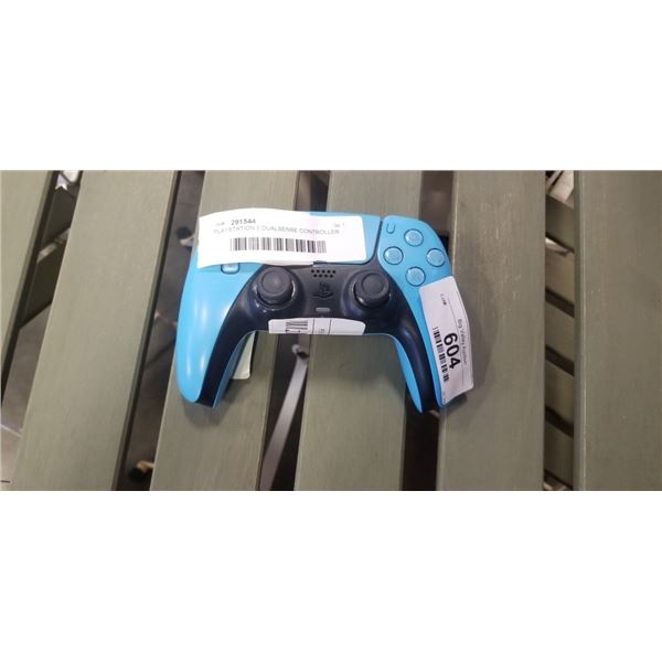 PLAYSTATION 5 DUALSENSE CONTROLLER STARLIGHT BLUE TESTED AND WORKING