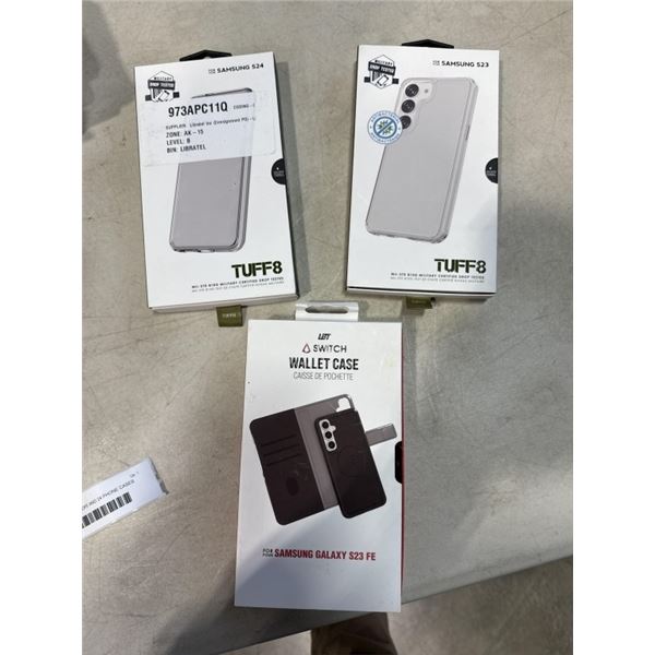 SAMSUNG 23, 23FE AND 24 PHONE CASES