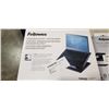 Image 3 : FELLOWES DESIGNER SUITES LAPTOP RISER AND FELLOWES BREYTA LAPTOP STAND