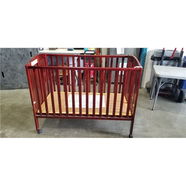 FOLDING ROLL AWAY TODDLER BED