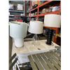 Image 1 : 3 TABLE LAMPS W/ SHADES