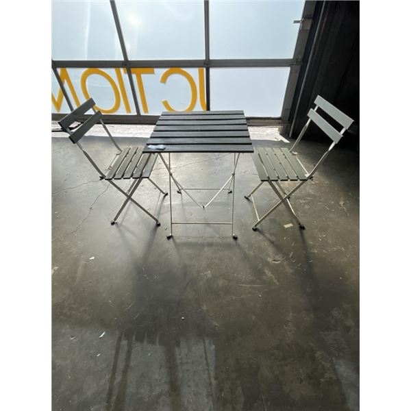 FOLDING OUTDOOR BISTRO SET
