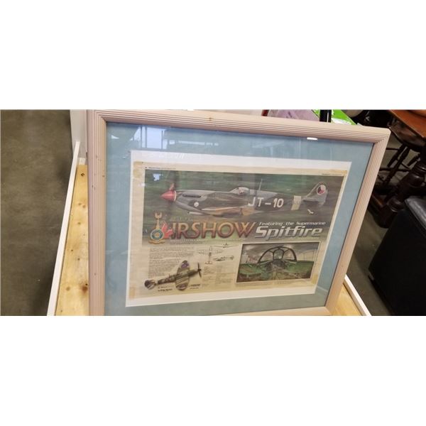 FRAMED ABBOTSFORD AIRSHOW NEWSPAPER AD