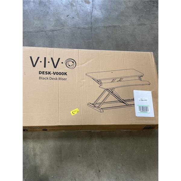 VIVO BLACK DESK RISER