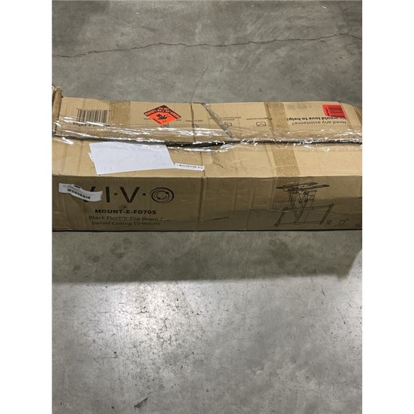 VIVO BLACK ELECTRIC SWIVEL AND FLIP DOWN TV MOUNT