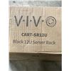 Image 2 : VIVO BLACK 12U SERVER RACK