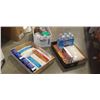 Image 1 : 3 BOXES OF NON-PARISHABLE FOOD ITEMS - RICE, MAC AND CHEESE, PASTA AND SAUCES, ETC