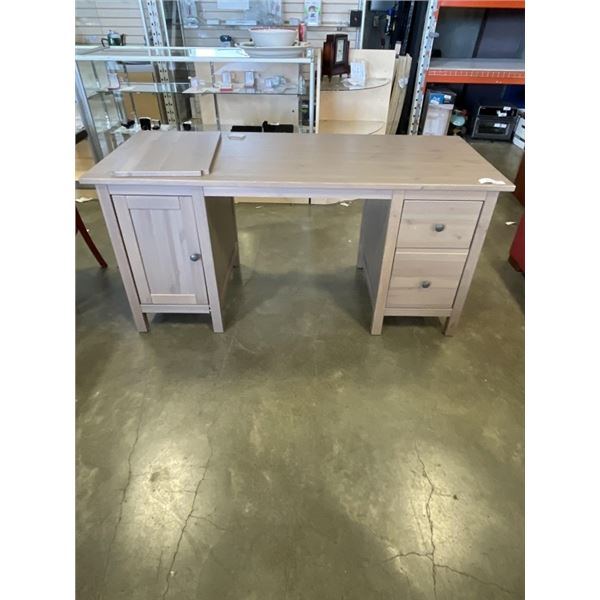 IKEA DESK WITH DRAWERS AND FILLING CABIENT