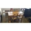 Image 1 : IKEA DINING TABLE W/ 4 CHAIRS
