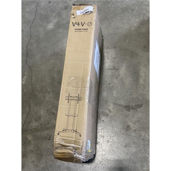 VIVO BLACK MOBILE TV CART