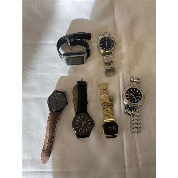 6 MENS WATCHES