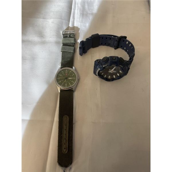 SWISS ARMY AND G-SHOCK MENS WATCHES