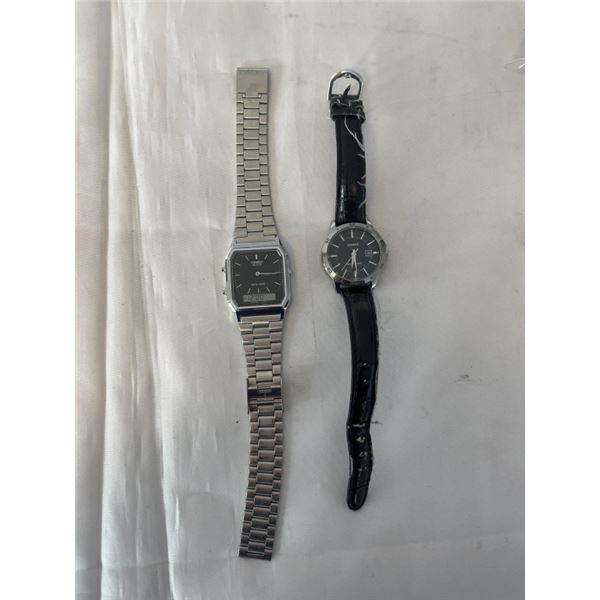 2 CASIO WATCHES