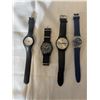 Image 1 : 2 MENS SWATCH SWISS WATCHES AND 2 UNBRANDED WATCHES