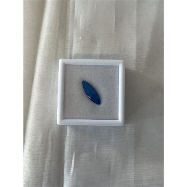 1.5CT NATURAL BLUE OPAL, MARQUISE CUT, 6.7*18.2MM