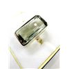 Image 2 : STERLING SILVER NATURAL GREEN AMETHYST RING, SIZE , RETAIL $400.00.