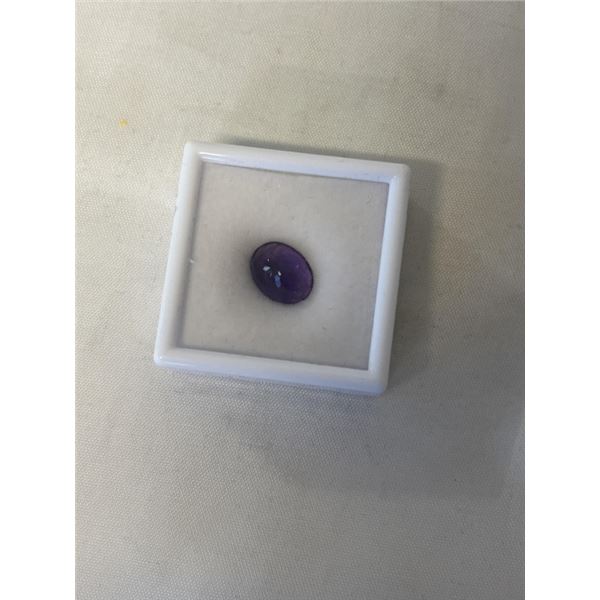 6.7CT NATURAL AMETHYST, OVAL CUT, 10.3*13.0MM