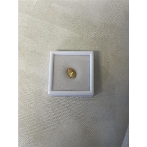 1.7CT NATURAL WHITE OPAL, OVAL CABOCHON CUT, 7.2*10.1MM