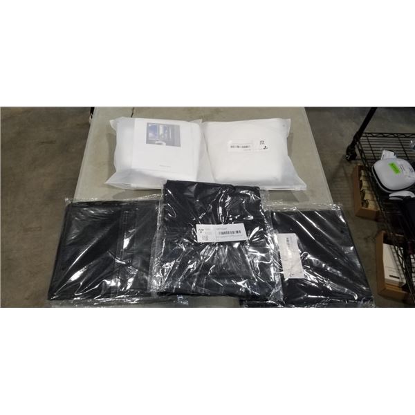 2 NEW UNIVERSAL SEAL KITS FOR AIR CONDITIONER / DRYER/ VENT KITS WITH ADHESIVE FASTENER AND 3 NEW DI