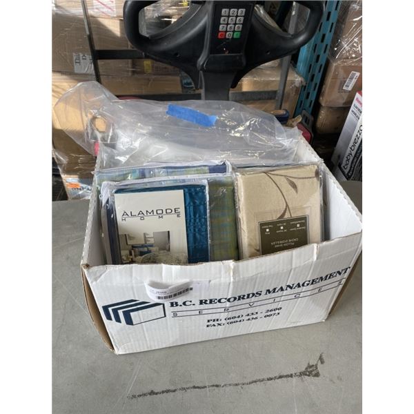 ASSORTED NEW BED LINENS