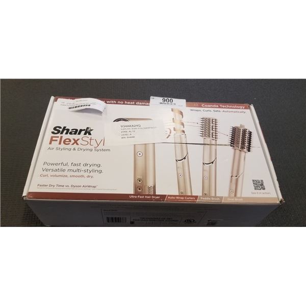SHARK FLEXSTYLE AIR STYLING AND DRYING STSYEM - TESTED WORKING, RETAIL $379