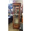 Image 1 : APPROX 6.5FT GLASS FRONT DISPLAY CABINET