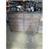 Image 1 : 10 DRAWER DRESSER 60" WIDE, 42" TALL