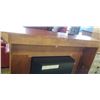 Image 4 : ELECTRIC FIREPLACE WITH REMOTE, WORKING