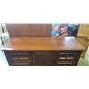 Image 2 : 8 DRAWER DRESSER WITH CUPBOARD