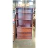 Image 1 : BOMBAY 2 DRAWER OFFICE CABINET WITH DISPLAY SHELF