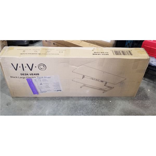 VIVO BLACK LARGE ELECTRIC DESK RISER