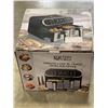 Image 2 : ULTIMA COSA  8.5QT DIGITAL DUAL ZONE AIR FRYER - TESTED WORKING, RETAIL $299