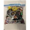 Image 1 : LARGE BAG OF MISC JEWELRY AND PARTS