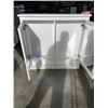 Image 2 : 2 DOOR MIRROED VANITY CABINET, 41X39X6 INCH DEEP