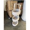 Image 1 : WICKER 3 TIER BASKET