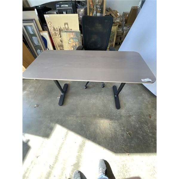 LIFT DESK W/ OFFICE CHAIR