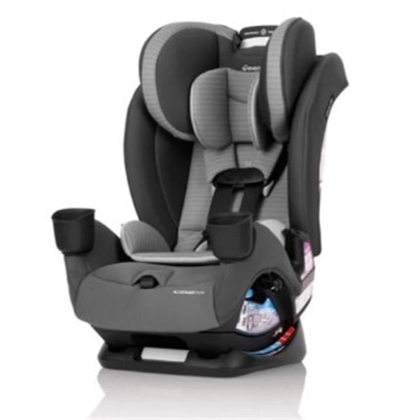 EVENFLO ALL4STAGES CONVERTIBLE SLIM PLUS CAR SEAT, RETAIL $499