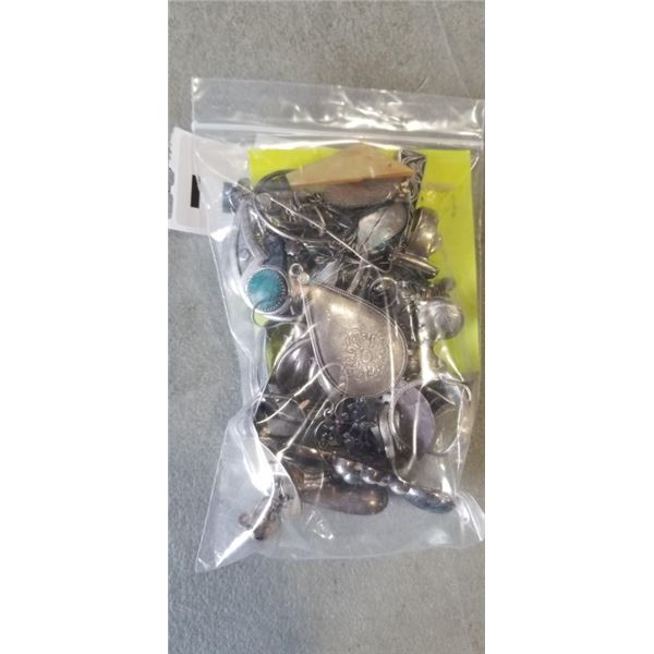 BAG OF JEWELLERY - ALL MARKED 925 OR STERLING
