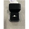 Image 1 : NEW PLATINUM PLATED 1.0CT SIMULATED DIAMOND (CZ) HEART PRONG RING, RESIZEABLE