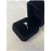 Image 3 : NEW PLATINUM PLATED 1.0CT SIMULATED DIAMOND (CZ) SOLITAIRE RING, RESIZEABLE